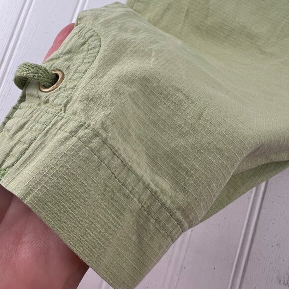 Alfred Dunner Green Capri Pants Size 12 Cotton pull on elastic waist‎ - Picture 10 of 10